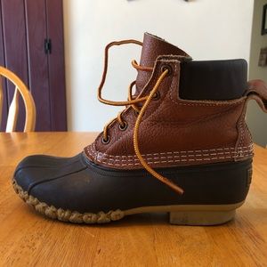 Women’s LL Bean duck boots
